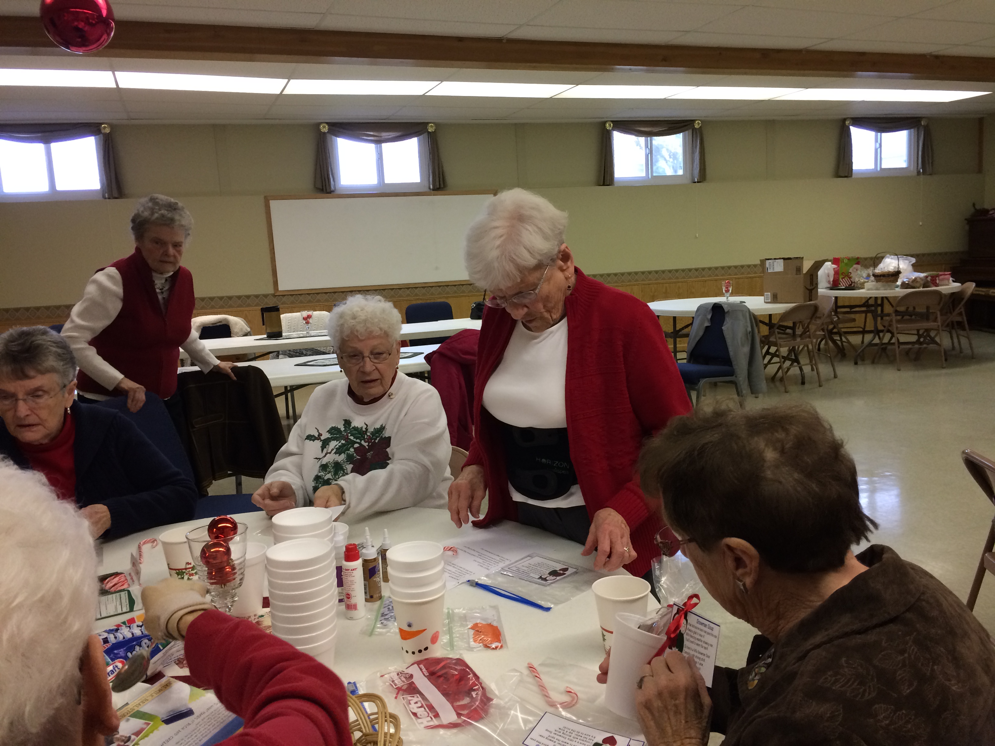 snowman soup assembly